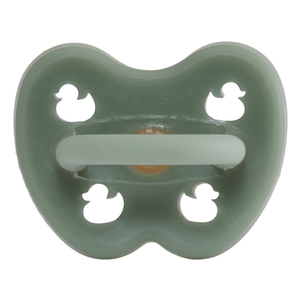 Hevea dummy pacifier uk green natural rubber plastic free