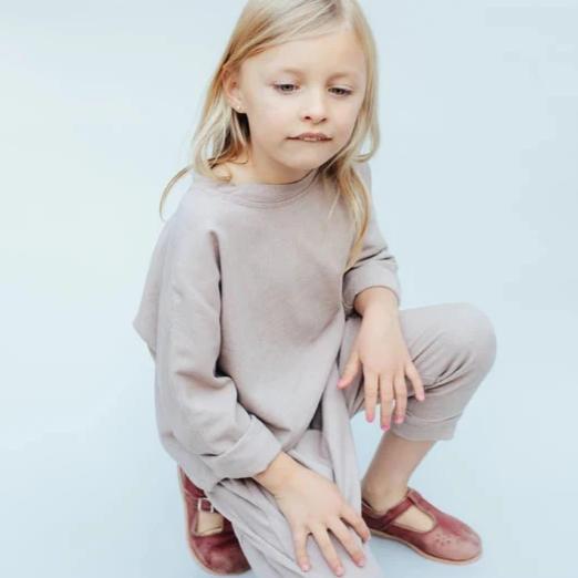 Kind and nature uk tan linen top coords sustainable conscious unisex