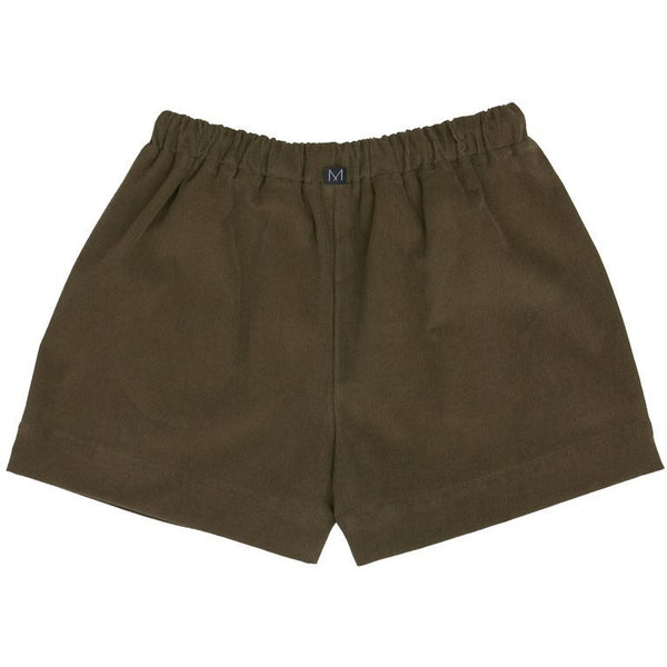 Monkind UK shorts Organic Sustainable Conscious Olive Green