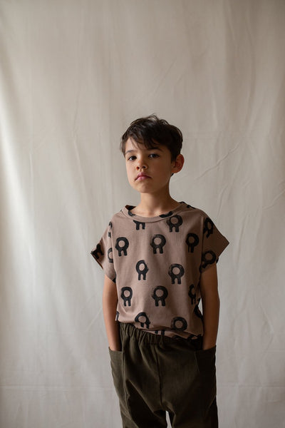 Monkind UK top tshirt Organic Sustainable Conscious olive green