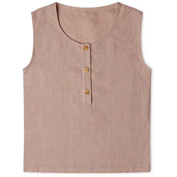 Matona uk organic cotton pink sustainable conscious top vest