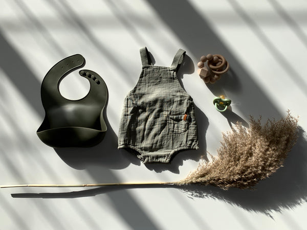 nixnut green baby Romper Cotton Sustainable Conscious UK