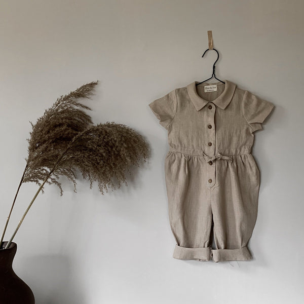 BOILER SUIT - SAND