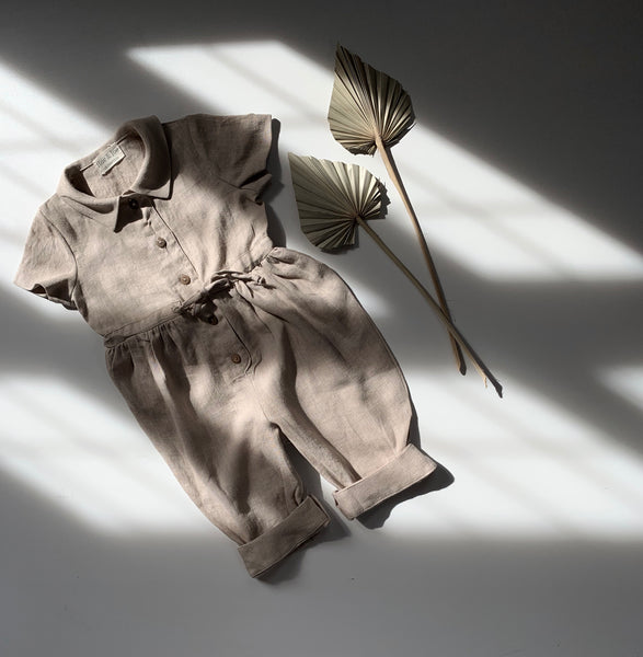 BOILER SUIT - SAND