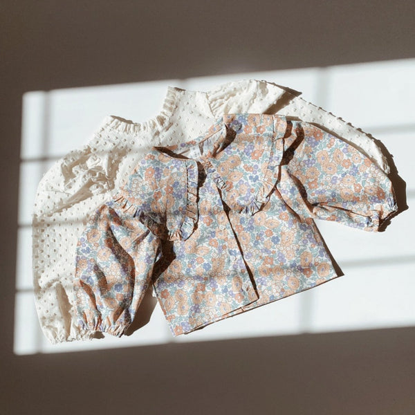 COLLAR LOVE BLOUSE - FLORAL