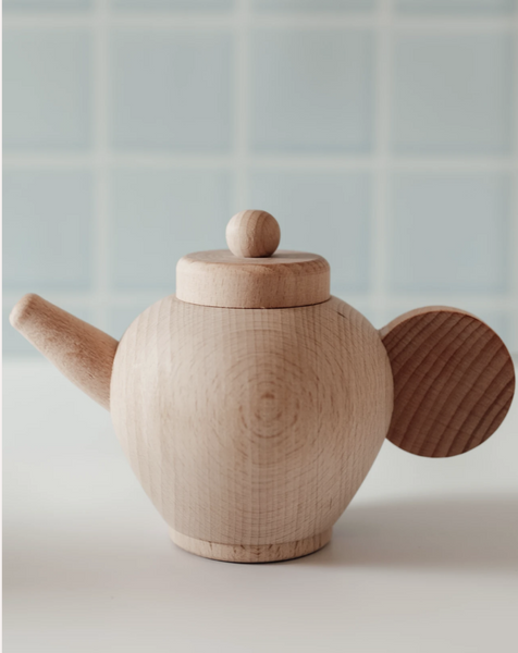 HEIRLOOM WOODEN TEA PARTY SET