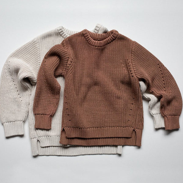 THE ESSENTIAL SWEATER - MOCHA