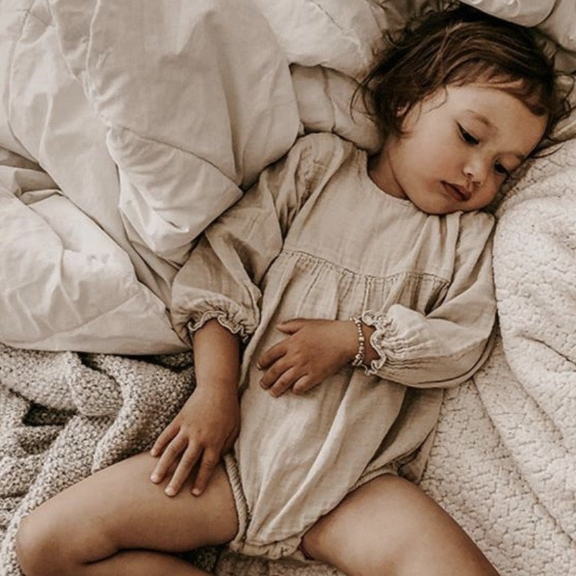 THE MEADOW ROMPER - ECRU – WE ROAM WILD