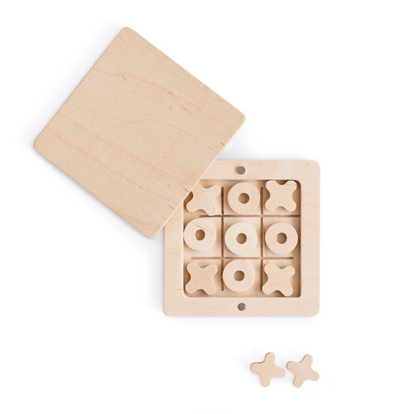 WOODEN TIC TAC TOE - CLASSIC EDITION