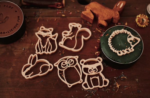 MINI WOODLAND ANIMALS ECO CUTTER SET