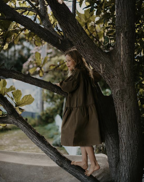 THE HARRIET DRESS - ECRU