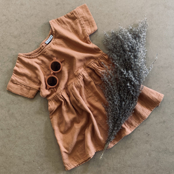 DAISY DRESS - CLAY