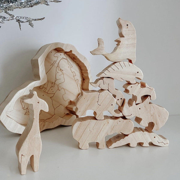 WOODEN ANIMALS PUZZLE
