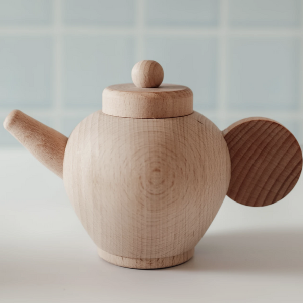 HEIRLOOM WOODEN TEA SET