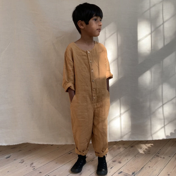 TAMI OVERALLS - CINNAMON