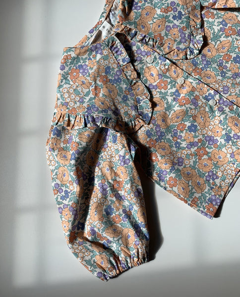 COLLAR LOVE BLOUSE - FLORAL