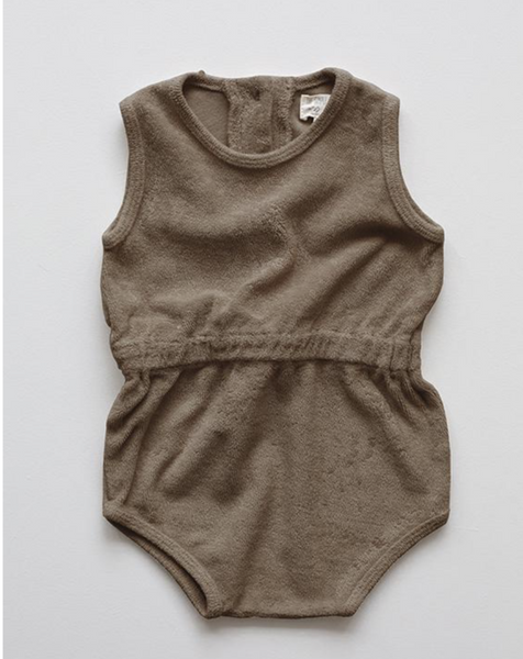 THE VINTAGE ROMPER - WALNUT