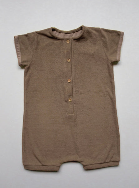 THE DAILY PLAYSUIT - WALNUT