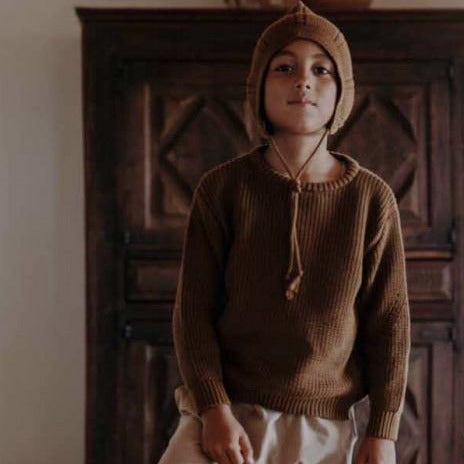 THE ESSENTIAL SWEATER - MOCHA