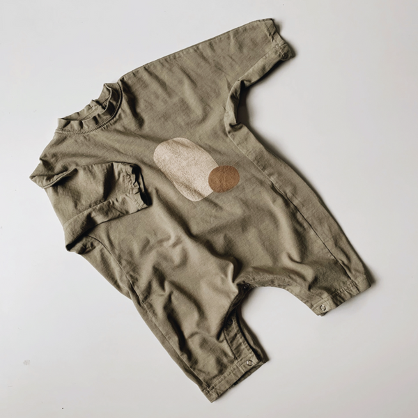 SHAPES BODYSUIT - OLIVE