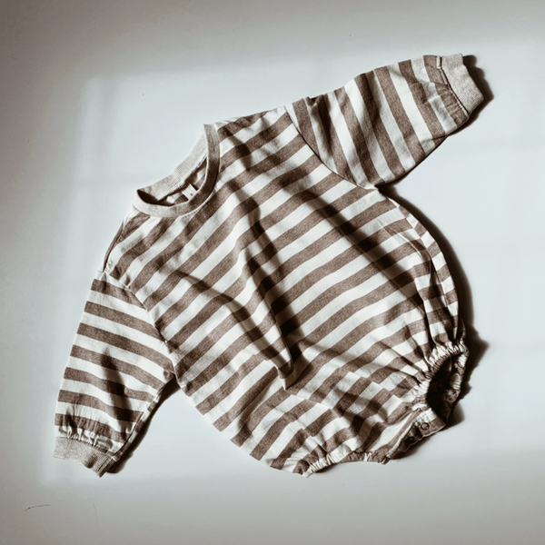 STRIPED ROMPER