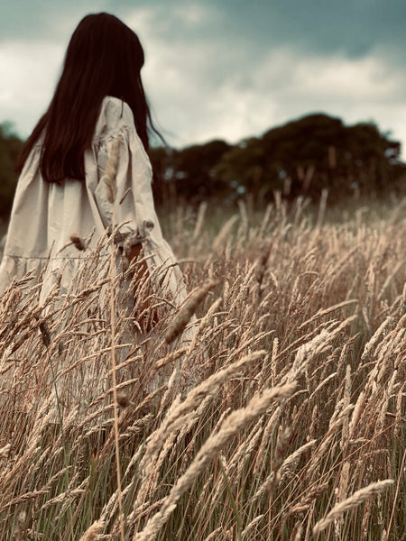 THE HARRIET DRESS - ECRU