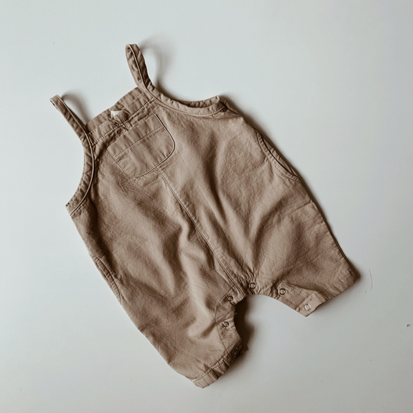 DUNGAREES - BEIGE