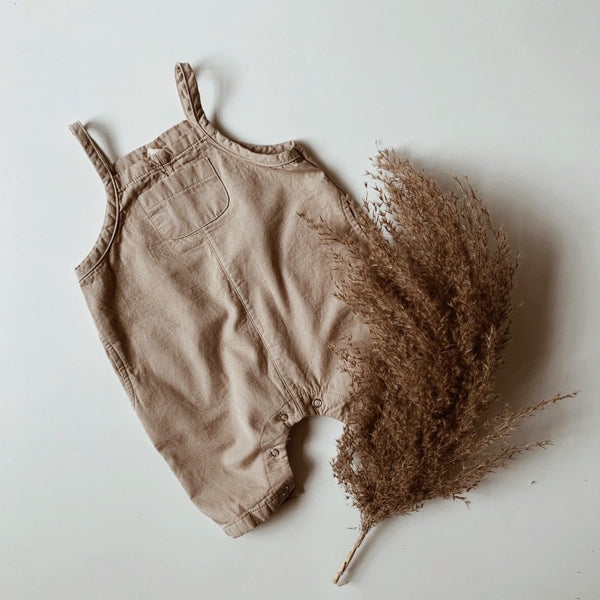 DUNGAREES - BEIGE