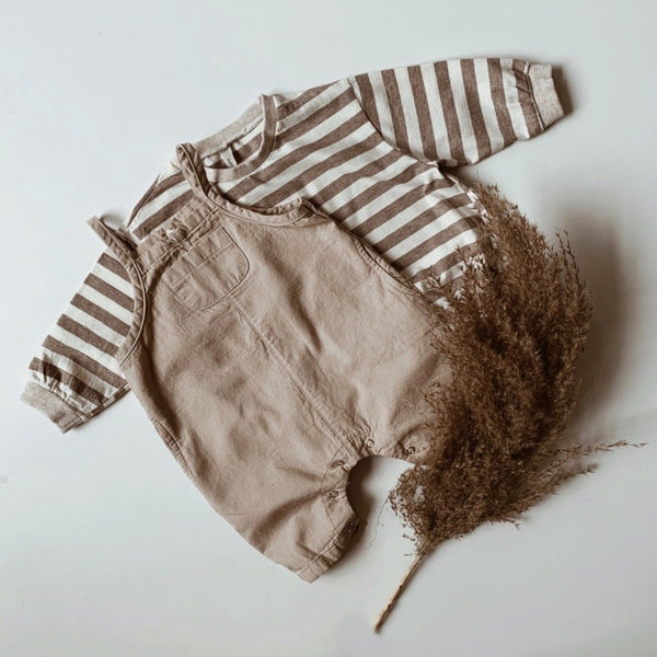 STRIPED ROMPER