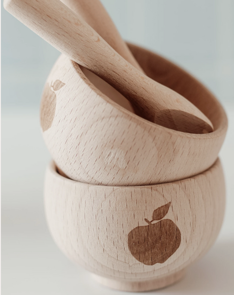 HEIRLOOM WOODEN TEA PARTY SET