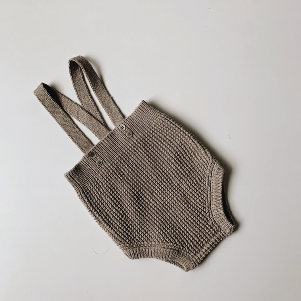 KNITTED BLOOMERS - MOCHA