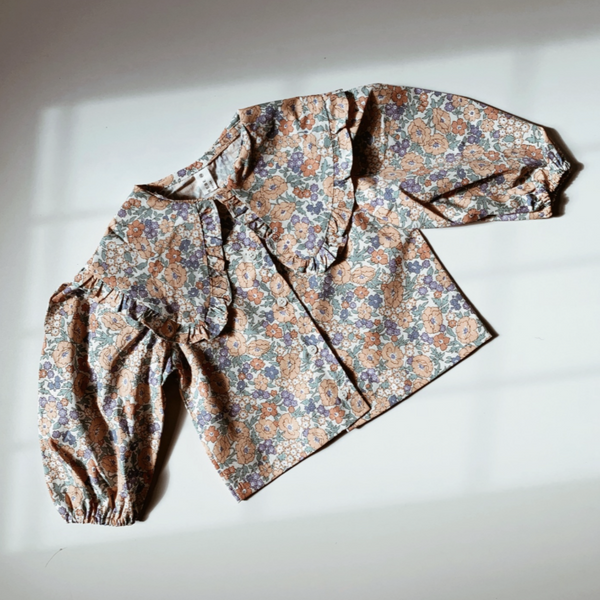 COLLAR LOVE BLOUSE - FLORAL