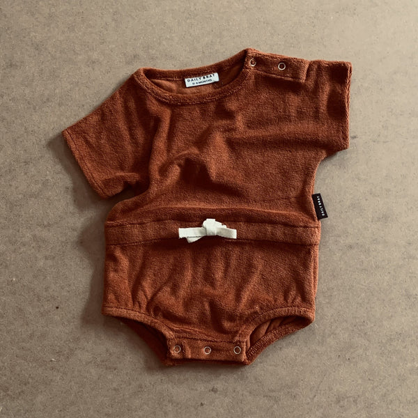 JOE TOWEL SUIT - BURLYWOOD
