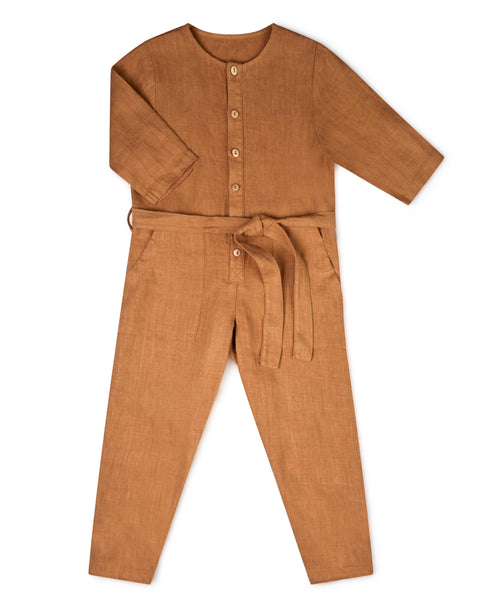 TAMI OVERALLS - CINNAMON