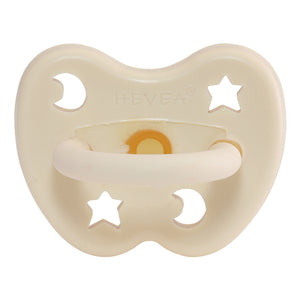 Hevea dummy pacifier uk white natural rubber plastic free