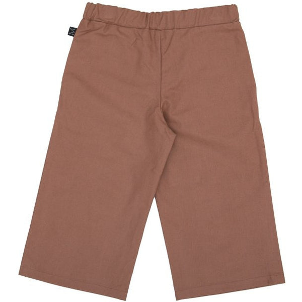Monkind UK trousers culottes Organic Sustainable Conscious brown