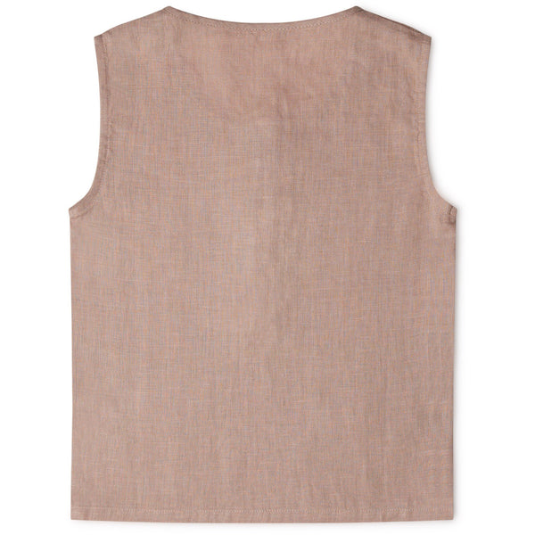 Matona uk organic cotton pink sustainable conscious top vest