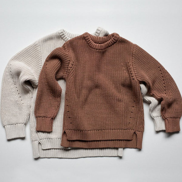 THE ESSENTIAL SWEATER - OATMEAL